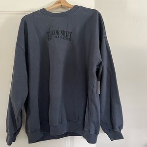 NWT TAYLOR SWIFT ERAS TOUR BLUE CREWNECK ***RARE***